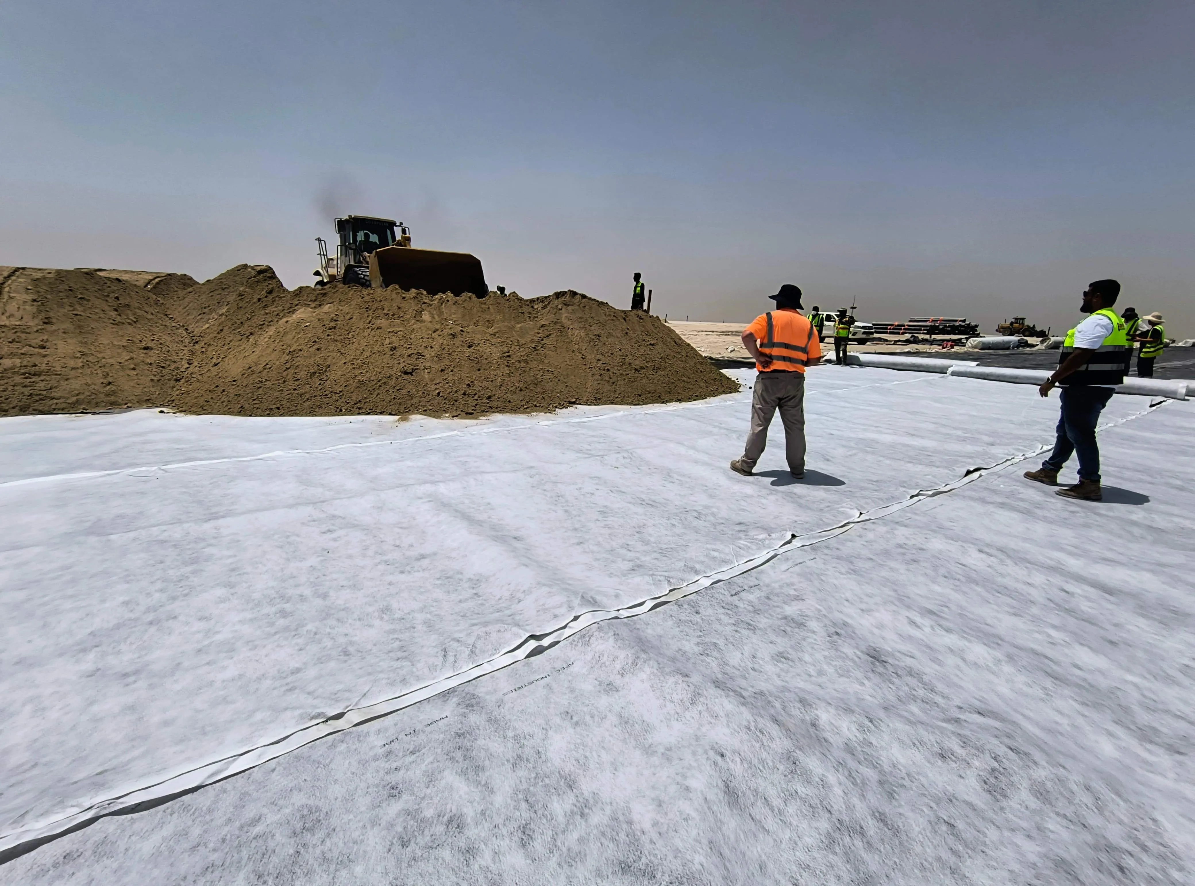Protection of road embankments in coastal and saline environments